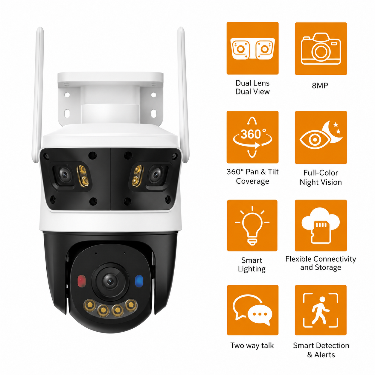 IMOU Cruiser Triple 11MP Outdoor PT Security Camera